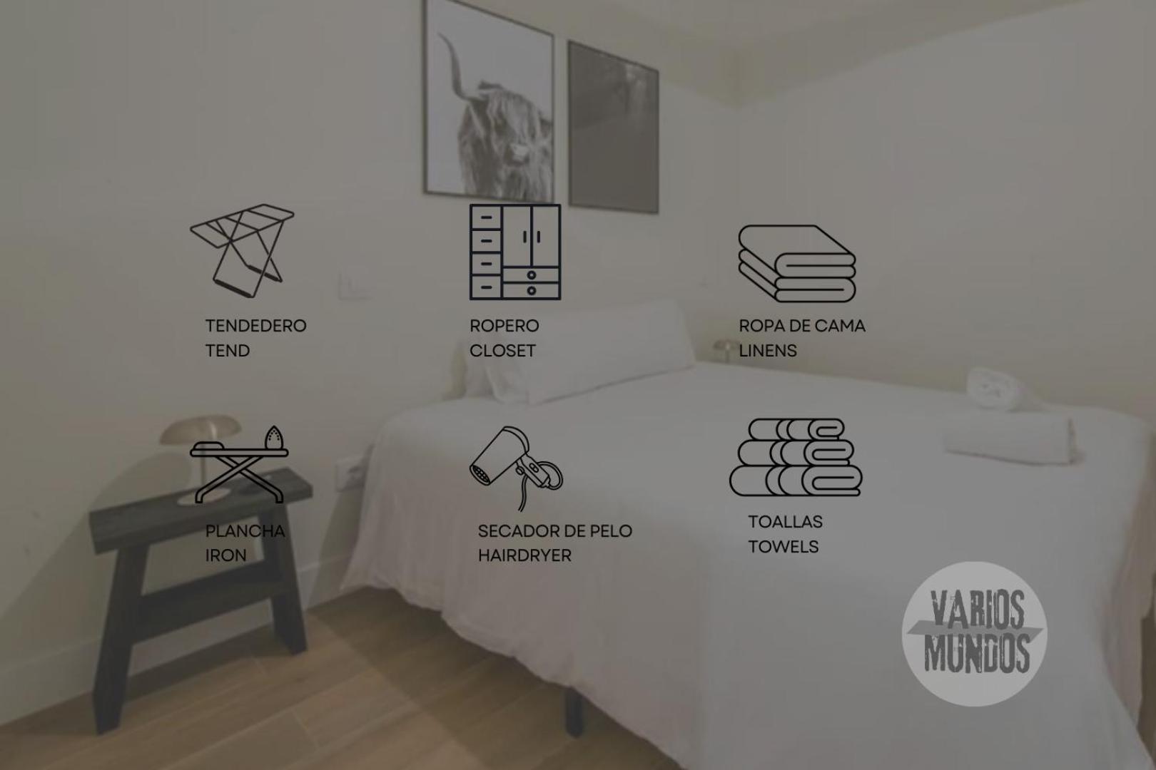 Cozy Y Centrico Apt Para 6Pax En Plaza Del Carmen E2 Madrid Eksteriør billede