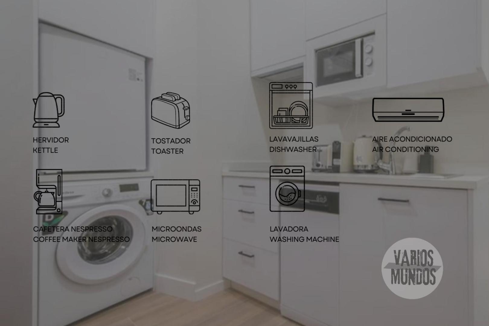 Cozy Y Centrico Apt Para 6Pax En Plaza Del Carmen E2 Madrid Eksteriør billede